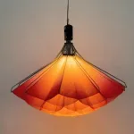 Подвесная люстра Silken Bloom В D100 с механизмом раскрытия с плафоном в форме цветка от Vinsa