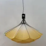 Подвесная люстра Silken Bloom В D100 с механизмом раскрытия с плафоном в форме цветка от Vinsa