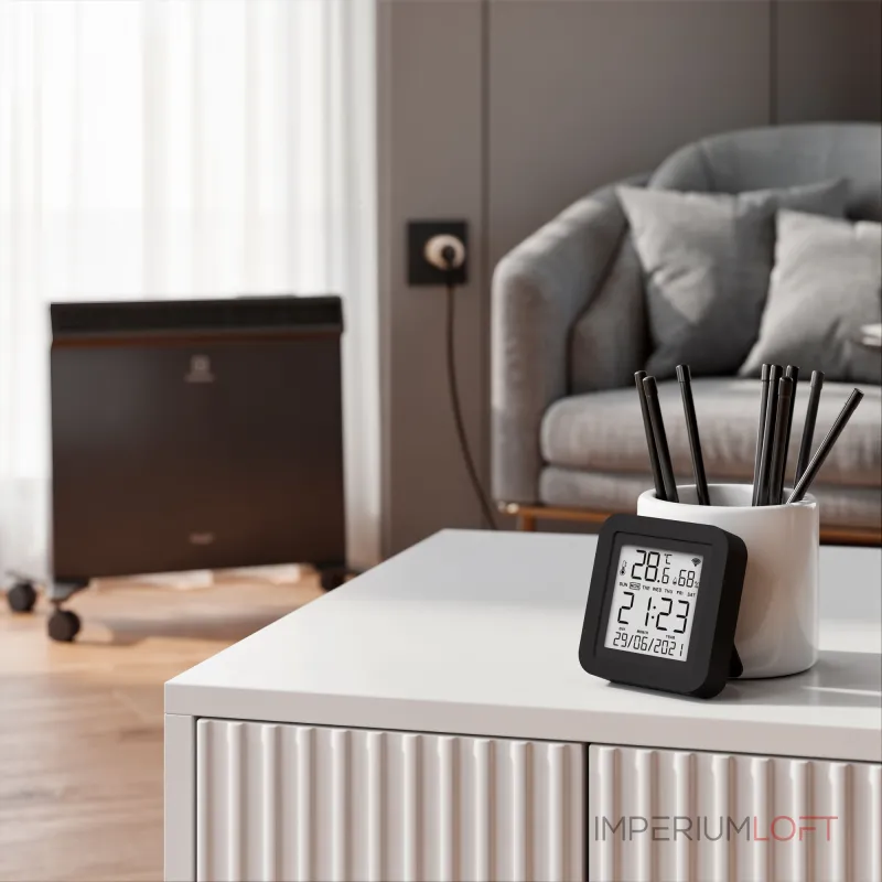Умный датчик температуры и влажности Elektrostandard Wi-Fi a072216 Умный датчик температуры и влажности Elektrostandard Wi-Fi a072216