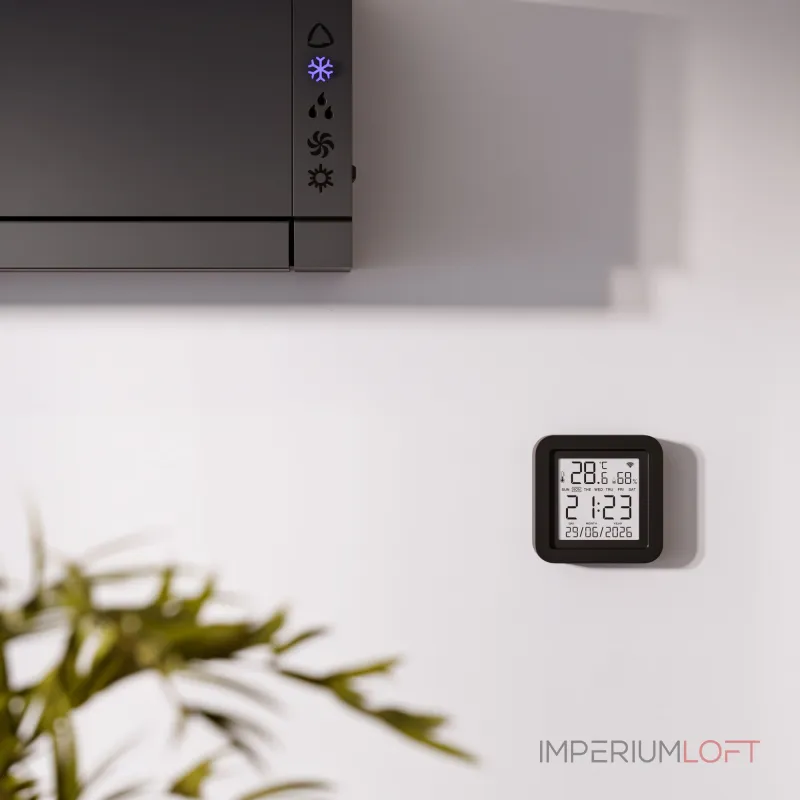 Умный датчик температуры и влажности Elektrostandard Wi-Fi a072216 Умный датчик температуры и влажности Elektrostandard Wi-Fi a072216