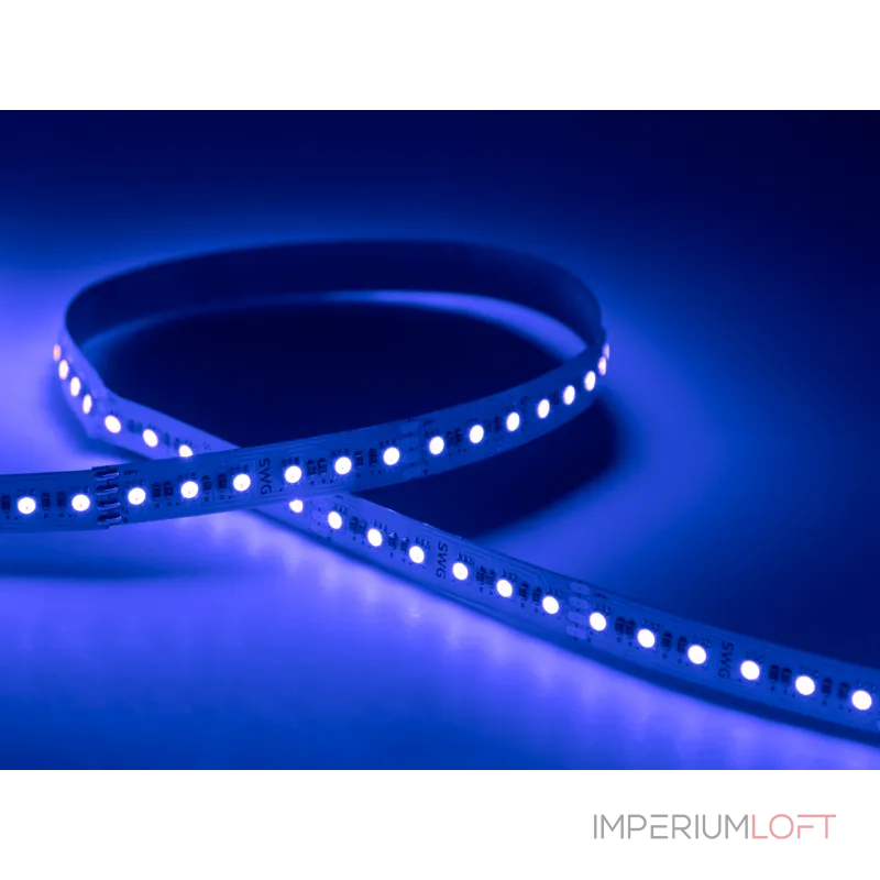 Светодиодная лента 14,4 Вт/м SMD2835 24В IP20 RGB 3М SWG Standard