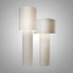 Торшер LOVOND ATMOSPHERE H155/189 2шт в комплекте с текстильным плафоном
