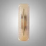 Настенный светильник Elegant Vein Gold H30 с фактурным стеклянным плафоном от Vinsa