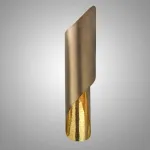 Настенный светильник Antique Curl Gold с оригинальным плафоном от Vinsa