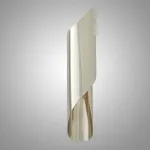 Настенный светильник Antique Curl Silver с оригинальным плафоном от Vinsa