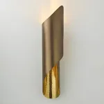 Настенный светильник Antique Curl Gold с оригинальным плафоном от Vinsa