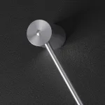 Настенный светильник ADILS WALL H130 Nickel в лаконичном стиле