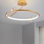 Потолочная люстра Crystal Butterfly D50 с хрустальными бабочками от Vinsa