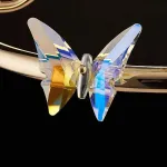 Подвесная люстра Crystal Butterfly B P2 D30 D50 с хрустальными бабочками от Vinsa