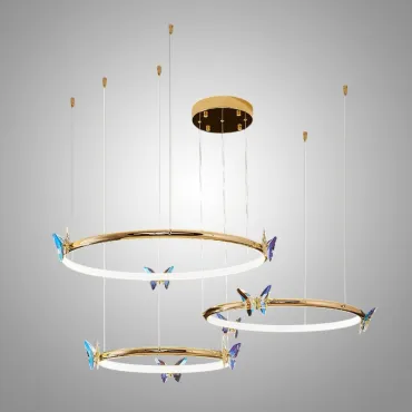 Подвесная люстра Crystal Butterfly P3 D40 D60 D80