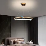Подвесная люстра Crystal Butterfly D60 с хрустальными бабочками от Vinsa