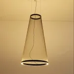 Подвесной светильник Array A H110 Beige с плафонами из нитей от Vinsa