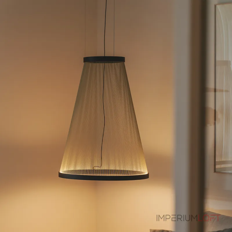 Подвесной светильник Array A H70 Beige с плафонами из нитей от Vinsa