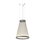 Подвесной светильник Array A H70 Beige с плафонами из нитей от Vinsa