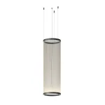 Подвесной светильник Array B H110/D37 Beige с плафонами из нитей от Vinsa