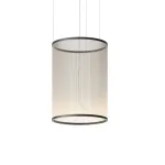 Подвесной светильник Array B H110/D83 Beige с плафонами из нитей от Vinsa