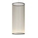 Подвесной светильник Array B H190/D83 Beige с плафонами из нитей от Vinsa