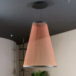 Подвесной светильник Array A H110/D55 Red с плафонами из нитей от Vinsa