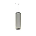 Подвесной светильник Array B H110/D37 Black с плафонами из нитей от Vinsa