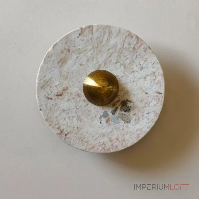 Настенный светильник Core Marble D30 с мраморным плафоном от VINSA