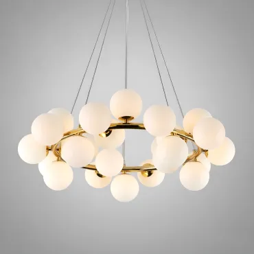 Подвесная люстра Milk Bubble Round Chandelier D70