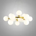 Подвесная люстра Milk Bubble Round Chandelier D56