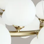 Подвесная люстра Milk Bubble Round Chandelier D56