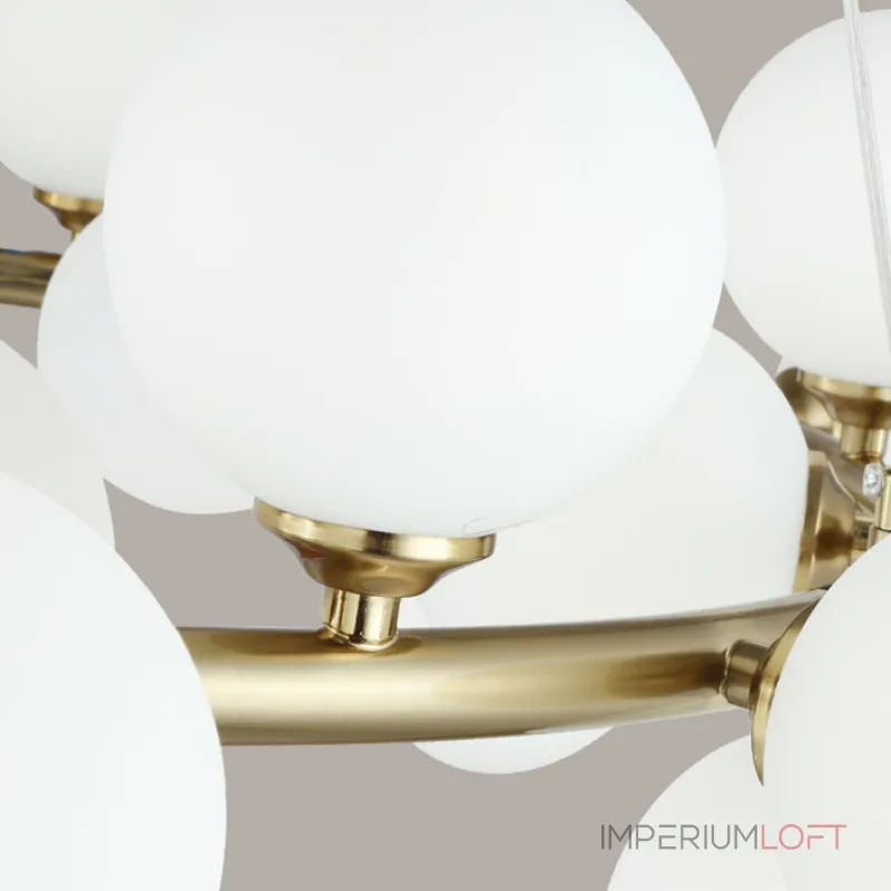 Подвесная люстра Milk Bubble Round Chandelier D56