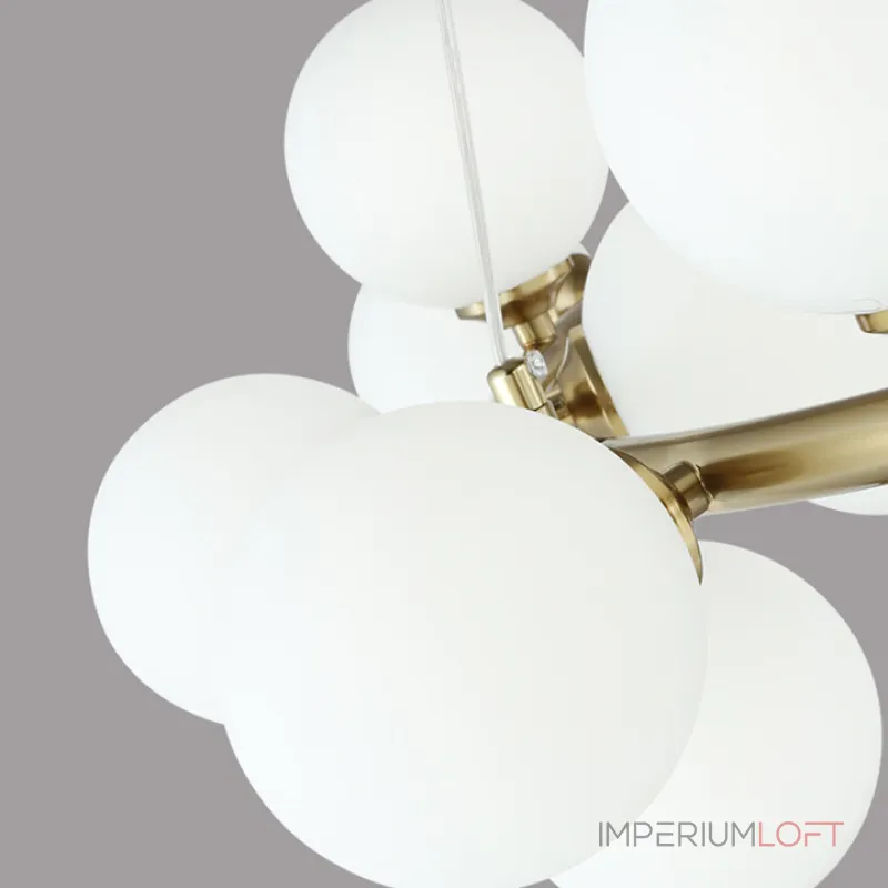Подвесная люстра Milk Bubble Round Chandelier D56