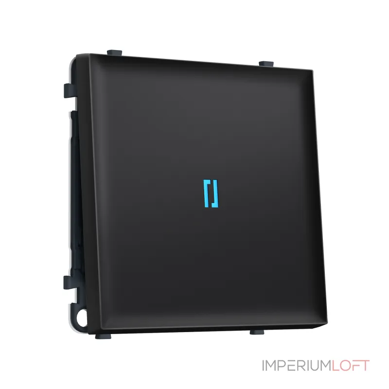 Комплект механизма 1-клавишного выключателя с подсветкой 10000K Ambrella Volt SIGMA MS802020