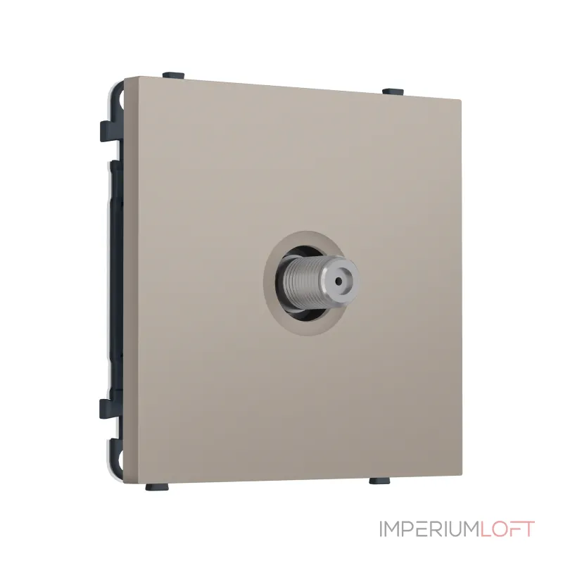 Комплект механизма TV розетки SAT Ambrella Volt SIGMA MS373050 Комплект механизма TV розетки SAT Ambrella Volt SIGMA MS373050