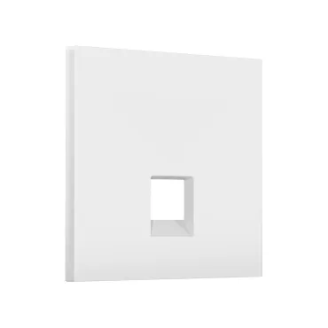Лицевая панель для компьютерной/телефонной розетки RJ-45/RJ-11 Ambrella Volt SIGMA SP8320