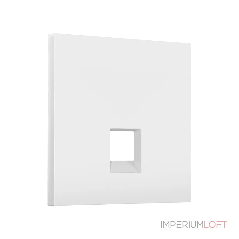 Лицевая панель для компьютерной/телефонной розетки RJ-45/RJ-11 Ambrella Volt SIGMA SP8320
