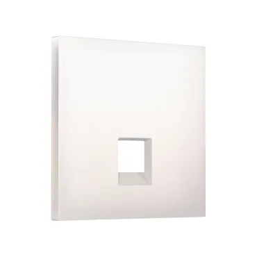 Лицевая панель для компьютерной/телефонной розетки RJ-45/RJ-11 Ambrella Volt SIGMA SP2120