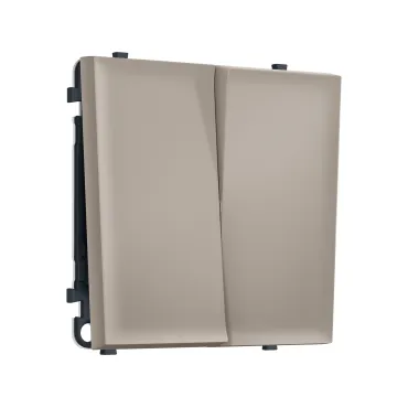 Комплект механизма 2-клавишного выключателя с самовозвратом Ambrella Volt SIGMA MS363050