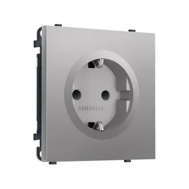 Комплект механизма электрической розетки с/з со шторками Ambrella Volt SIGMA MS507010