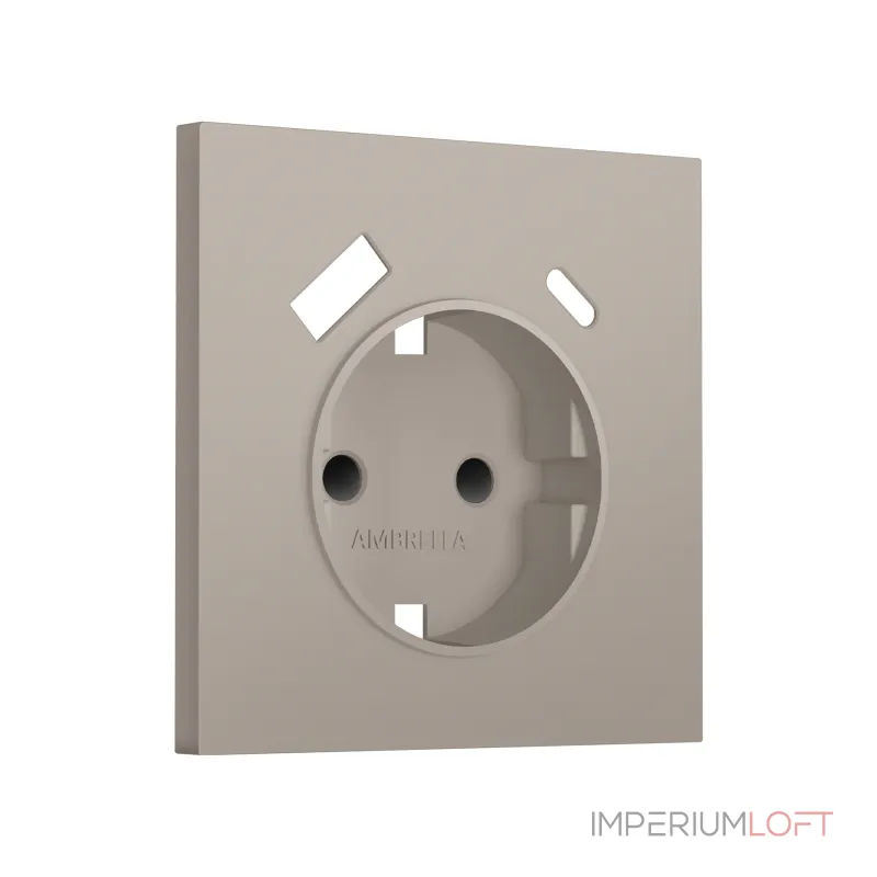 Лицевая панель для электрической розетки с заземлением со шторками 2USB A+C Ambrella Volt SIGMA SP3700 Лицевая панель для электрической розетки с заземлением со шторками 2USB A+C Ambrella Volt SIGMA SP3700