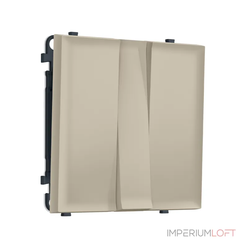 Комплект механизма 3-клавишного выключателя Ambrella Volt SIGMA MS345010