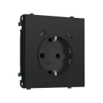Комплект механизма электрической розетки 2USB С+C 20W (быстрая зарядка) с/з со шторками Ambrella Volt SIGMA MS990510