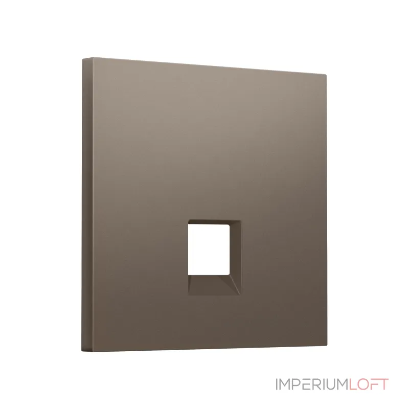 Лицевая панель для компьютерной/телефонной розетки RJ-45/RJ-11 Ambrella Volt SIGMA SP6420