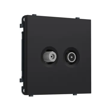 Комплект механизма розетки TV оконечной + SAT Ambrella Volt SIGMA MS993310 Комплект механизма розетки TV оконечной + SAT Ambrella Volt SIGMA MS993310