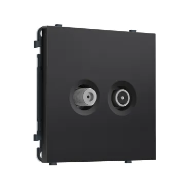 Комплект механизма розетки TV оконечной + SAT Ambrella Volt SIGMA MS813310 Комплект механизма розетки TV оконечной + SAT Ambrella Volt SIGMA MS813310
