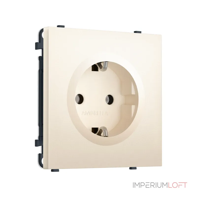 Комплект механизма электрической розетки Ambrella Volt SIGMA MS246010 Комплект механизма электрической розетки Ambrella Volt SIGMA MS246010