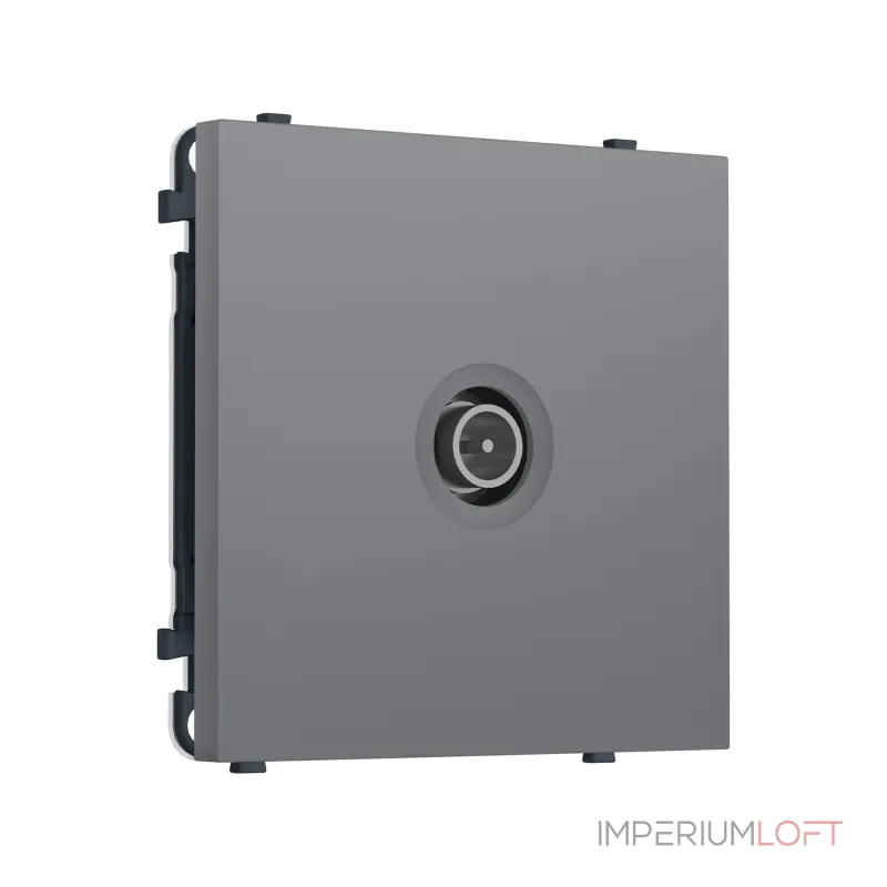 Комплект механизма TV розетки оконечной экранированной Ambrella Volt SIGMA MS873005
