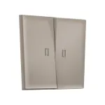 Лицевая панель для 2-клавишных выключателей с подсветкой Ambrella Volt SIGMA SP3640