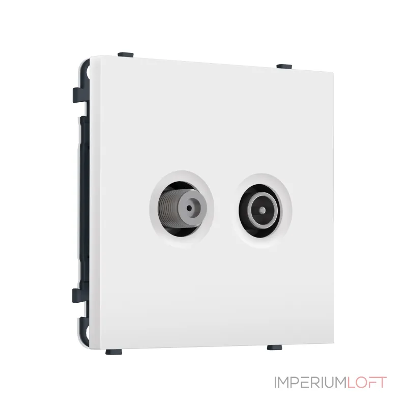 Комплект механизма розетки TV оконечной + SAT Ambrella Volt SIGMA MS133310 Комплект механизма розетки TV оконечной + SAT Ambrella Volt SIGMA MS133310