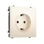 Комплект механизма электрической розетки с/з со шторками Ambrella Volt SIGMA MS247010