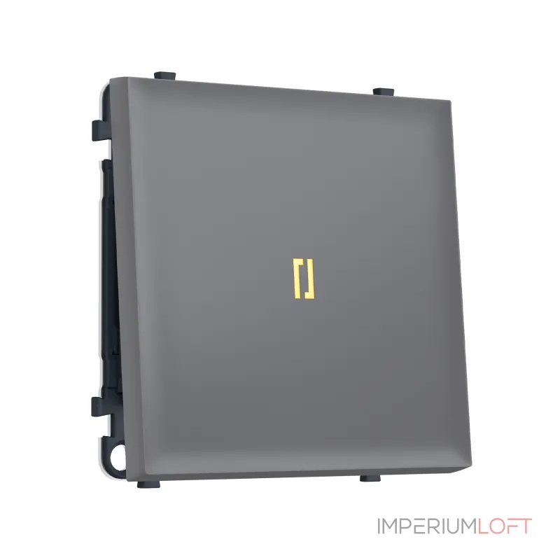Комплект механизма 1-клавишного выключателя с подсветкой 3200K Ambrella Volt SIGMA MS862010