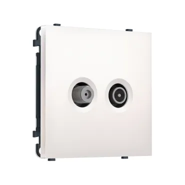 Комплект механизма розетки TV оконечной + SAT Ambrella Volt SIGMA MS213310