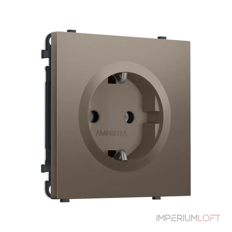 Комплект механизма электрической розетки Ambrella Volt SIGMA MS636010